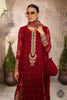 MARIA.B Luxury Chiffon Collection 2022 – MPC-22-201-Ruby Red