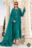 MARIA.B Luxury Chiffon Collection 2022 – MPC-22-203-Deep and Sea Green