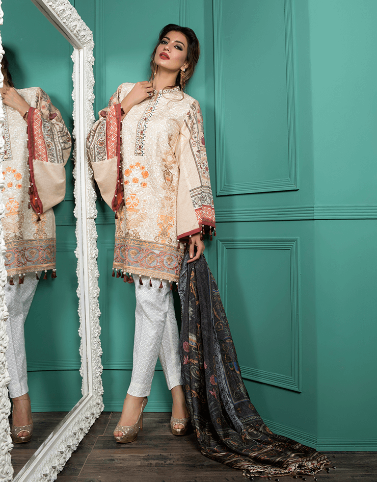 Rang Rasiya Carnation Festive Collection – Mughal Miniture  2009-B
