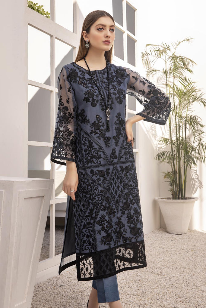 Azure Luxury Formal Kurtis 2021 – Mystic Grey