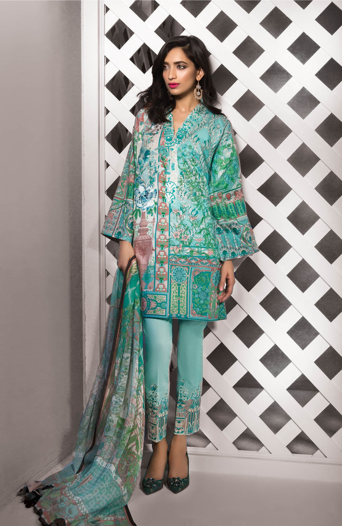 Sapphire Lawn Vol-3 Eid Edition – Nouveau Fume B