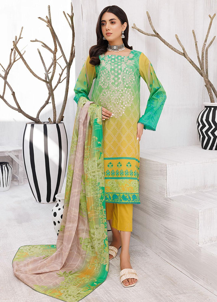 Charizma Pehnava Embroidered Lawn Collection – CPN-08