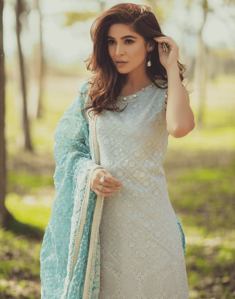 Rang Rasiya Premium Lawn Collection 2018 – Goldilocks 10B