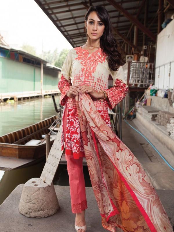 Rehaab Lawn Collection '16 – Classy Sunset - YourLibaas
 - 1