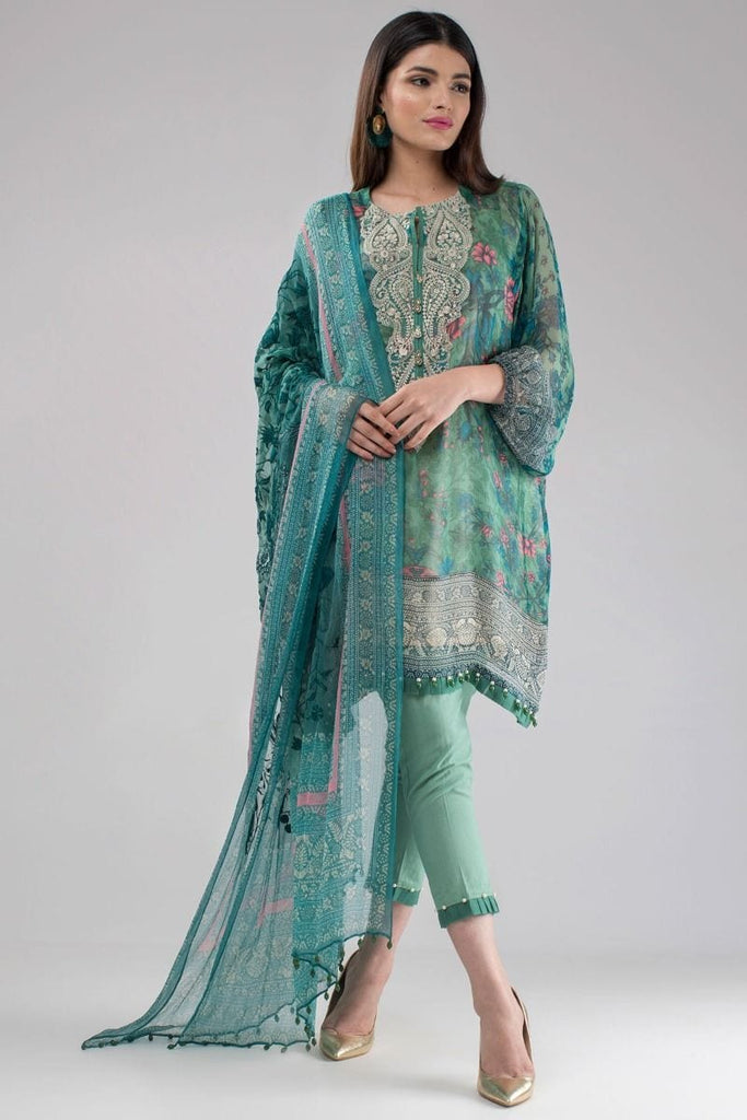 Khaadi Luxury Collection 2018 – Q18201 Green