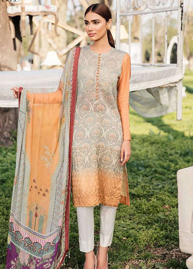 Qalamkar Qline Lawn Collection  – QL-08