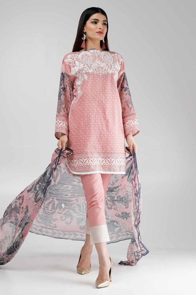 Khaadi Summer Lawn Collection 2018 Vol-2 – R18201 Pink
