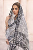 Gul Ahmed Monochrome Black & White – 3PC Unstitched Printed Lawn Suit B-32026