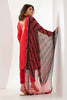 Khaadi Mid Summer Lawn Collection 2018 – S18302 Red 3Pc