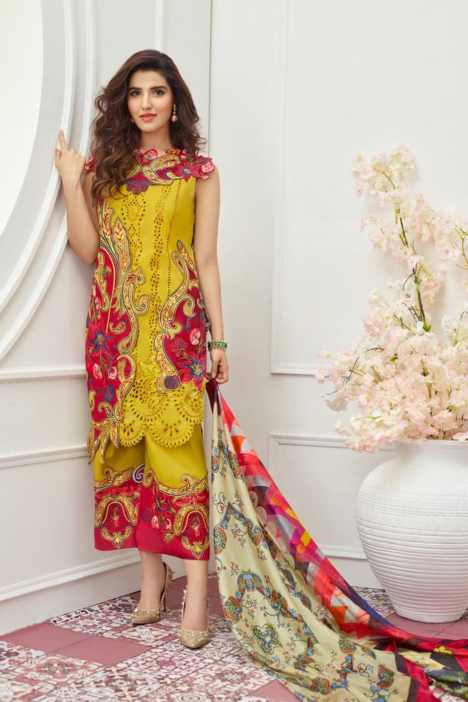 Asifa & Nabeel Festive Lawn Collection 2019 – 8M – Charms