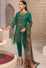 Shanaya by Saadia Asad Festive Lawn Collection 2019 – D1 Emerald Green