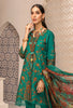 Shanaya by Saadia Asad Festive Lawn Collection 2019 – D1 Emerald Green