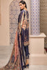 Shanaya by Saadia Asad Festive Lawn Collection 2019 – D3 Navy Blue