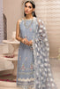 Shanaya by Saadia Asad Festive Lawn Collection 2019 – D6 Ice Blue