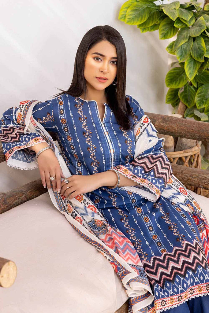 Gul Ahmed – 3PC Lawn Printed Suit CL-32328 A