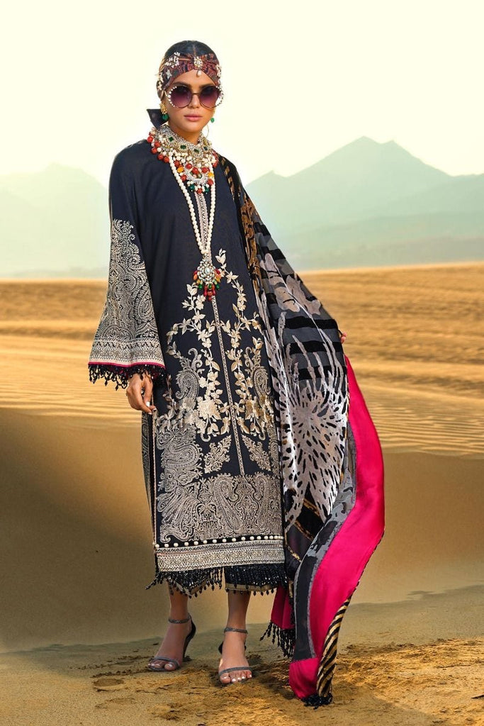 Sana Safinaz Winter Shawl Collection 2019 – 1B