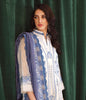 Zellbury Luxury Collection – Embroidered Shirt Shalwar Dupatta - White - Poly Net Suit-0292 WULC23E30292