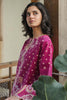 Zellbury Winter Collection  2023 – Embroidered Shirt Shalwar Dupatta - Hibiscus Pink - Khaddar Suit - 0086 - WUW22E30086