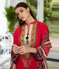 Zellbury Winter Collection  2023 – Shirt Shalwar Dupatta - Red - Khaddar Suit - 0668 - WUW23X30668