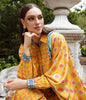 Zellbury Winter Collection  2023 – Shirt Shalwar Dupatta - Mustard - Viscose Suit - 0742 - WUW23X30742