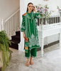 Zellbury Winter Collection  2023 – Shirt Shalwar Dupatta - Green - Khaddar Suit - 0754 - WUW23X30754