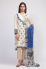 Khaadi The Tale of Spring Lawn Collection 2019 – YR19103 Blue 2Pc