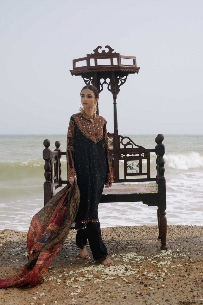 Zara Shahjahan Luxury Lawn Collection 2019 – Zark-D10