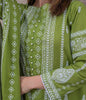 Zellbury Shirt Shalwar Dupatta – Green – Cambric Suit-0637