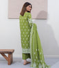 Zellbury Shirt Shalwar Dupatta – Green – Cambric Suit-0637