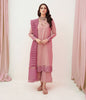 Zellbury Luxury Collection – Embroidered Shirt Shalwar Dupatta - Pink - Lawn Suit WULC22E30352