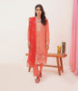 Zellbury Luxury Collection – Embroidered Shirt Shalwar Dupatta - Pink - Lawn Suit WULC22E30365