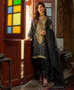 Zellbury Luxury Collection – Embroidered Shirt Shalwar Dupatta - Pitch Black - Zari Jacquard Suit ZWULCE322021