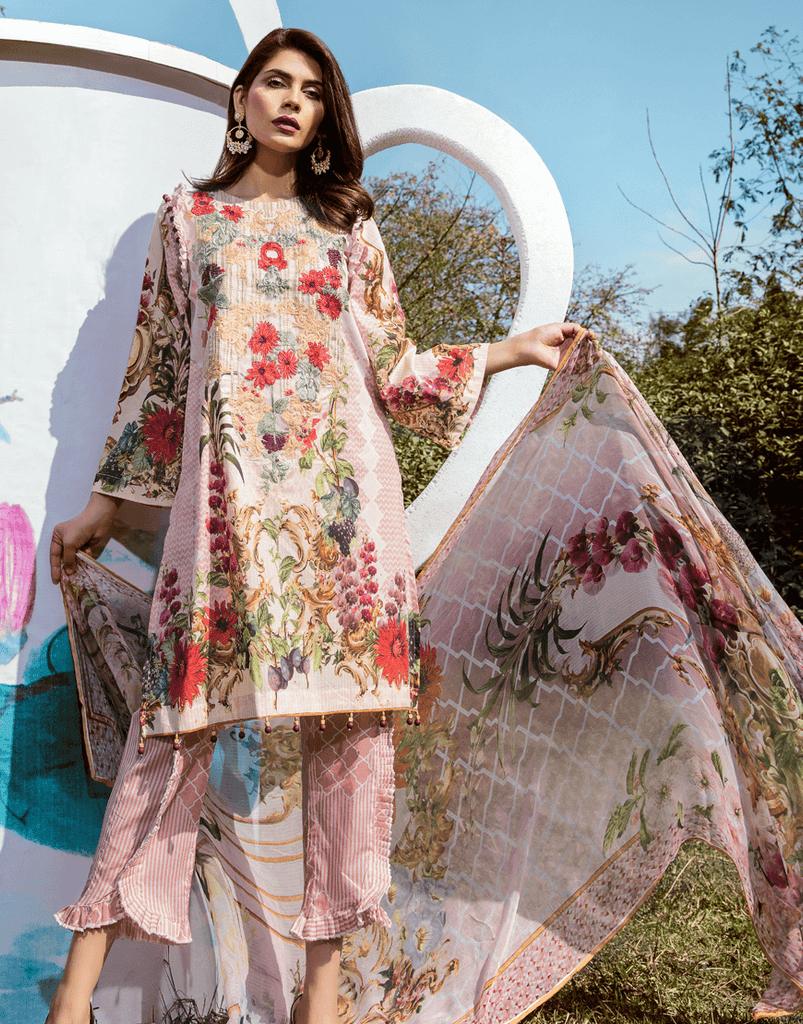 Rang Rasiya Zinnia Lawn Collection – 2001 B